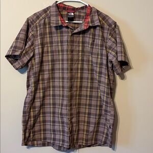 North face short sleeve button down